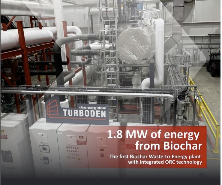 Biochar ORC Turboden