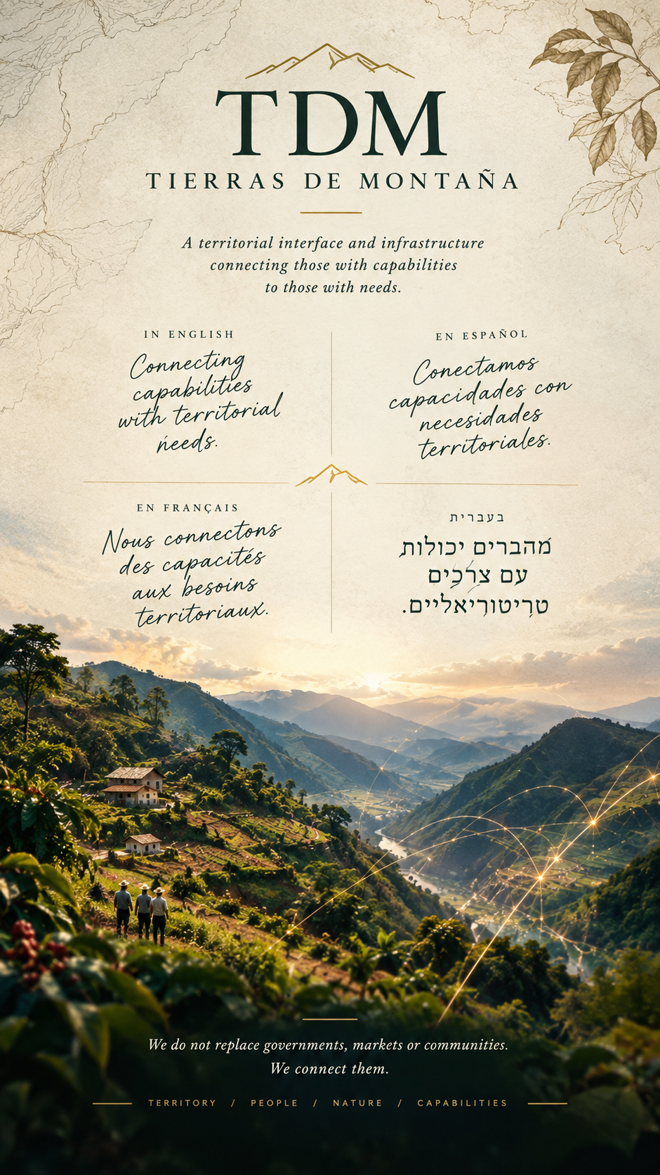 Tierras de Montaña — Conectando Capacidades